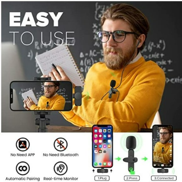 Wireless Lavalier Microphone - Picture 2 of 7